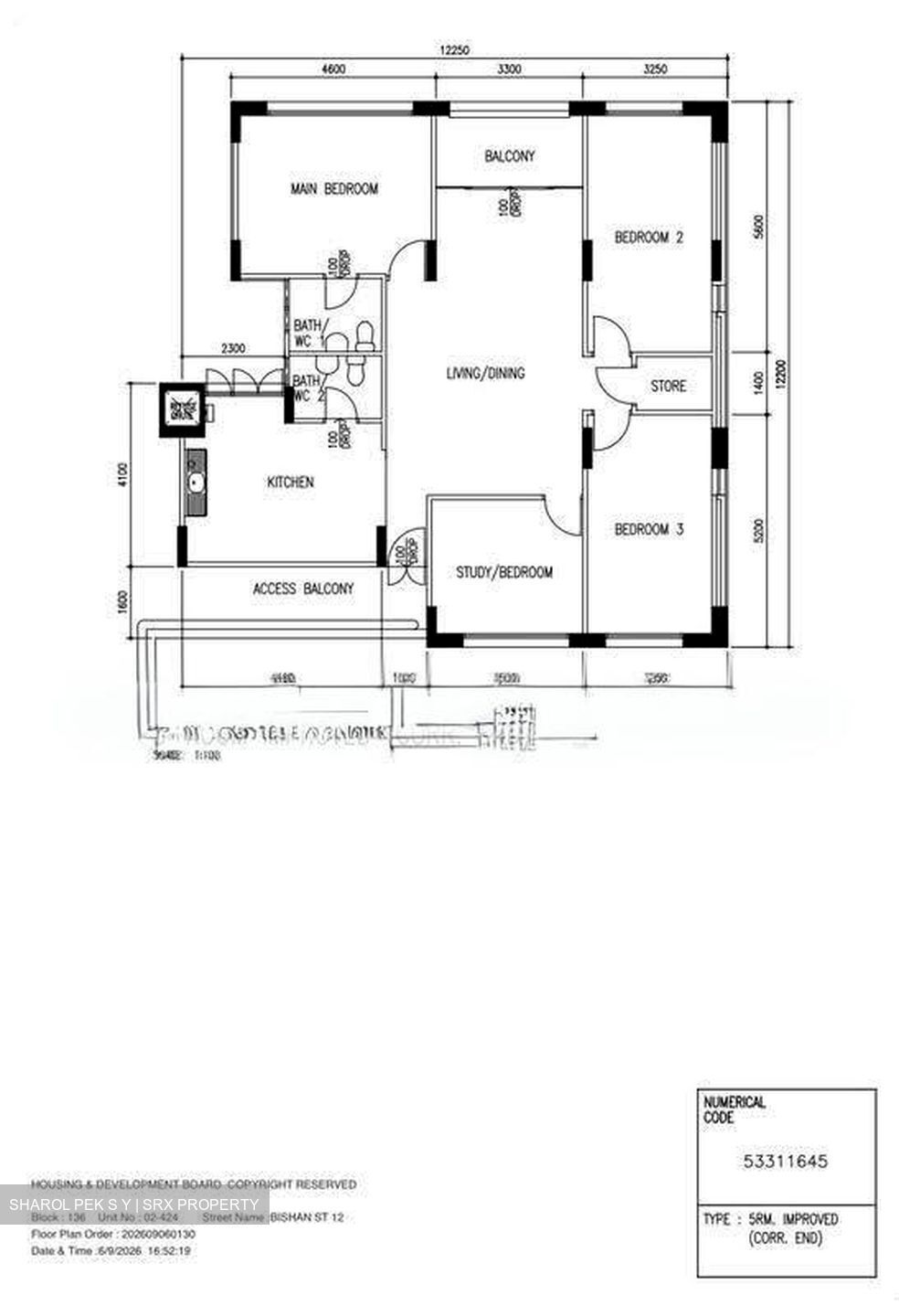 Blk 136 Bishan Green (Bishan), HDB 5 Rooms #614728421